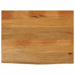 vidaXL Blat de masă contur organic 80x60x2,5 cm lemn masiv de mango vidaXL Blat de masă contur organic 80x60x2,5 cm lemn masiv de mango