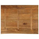 vidaXL Blat de masă contur organic 100x80x2,5 cm lemn masiv de mango vidaXL Blat de masă contur organic 100x80x2,5 cm lemn masiv de mango