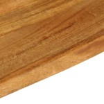 vidaXL Blat de masă contur organic 50x20x3,8 cm lemn masiv de mango vidaXL Blat de masă contur organic 50x20x3,8 cm lemn masiv de mango