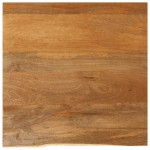 vidaXL Blat de masă contur organic 60x60x3,8 cm lemn masiv de mango