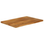 vidaXL Blat de masă contur organic 120x60x3,8 cm lemn masiv de mango