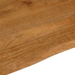 vidaXL Blat de masă contur organic 110x80x3,8 cm lemn masiv de mango