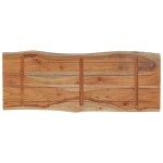 vidaXL Blat masă 100x40x2,5 cm dreptunghiular lemn acacia margine vie