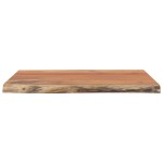 vidaXL Blat masă pătrat, 60x60x2,5 cm lemn masiv acacia contur natural vidaXL Blat masă pătrat, 60x60x2,5 cm lemn masiv acacia contur natural