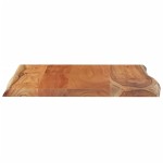 vidaXL Blat masă pătrat, 60x60x2,5 cm lemn masiv acacia contur natural vidaXL Blat masă pătrat, 60x60x2,5 cm lemn masiv acacia contur natural