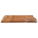 vidaXL Blat masă 80x60x2,5cm dreptunghiular lemn acacia contur natural vidaXL Blat masă 80x60x2,5cm dreptunghiular lemn acacia contur natural