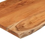 vidaXL Blat masă 80x60x2,5cm dreptunghiular lemn acacia contur natural vidaXL Blat masă 80x60x2,5cm dreptunghiular lemn acacia contur natural