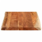 vidaXL Blat masă, 90x60x2,5 cm dreptunghiular lemn acacia margine vie