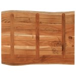 vidaXL Blat masă, 90x60x2,5 cm dreptunghiular lemn acacia margine vie