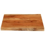 vidaXL Blat de masă pătrată 40x40x3,8 cm lemn masiv acacia margine vie