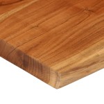 vidaXL Blat de masă pătrată 40x40x3,8 cm lemn masiv acacia margine vie