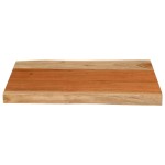 vidaXL Blat masă 50x40x3,8 cm dreptunghiular lemn acacia margine vie