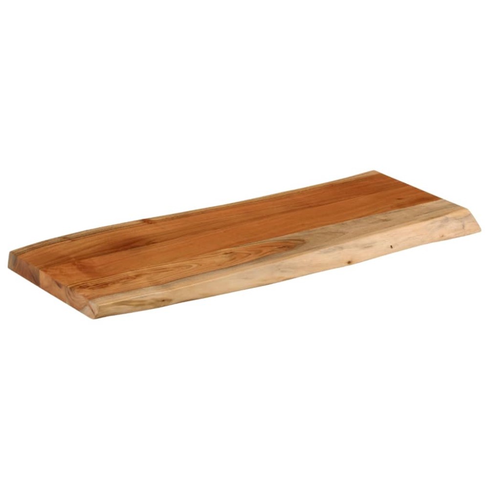 vidaXL Blat masă 90x40x3,8 cm dreptunghiular lemn acacia margine vie