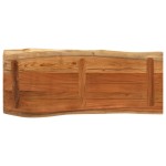 vidaXL Blat masă 90x40x3,8 cm dreptunghiular lemn acacia margine vie vidaXL Blat masă 90x40x3,8 cm dreptunghiular lemn acacia margine vie