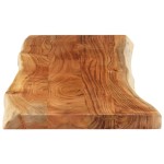 vidaXL Blat masă 110x40x3,8 cm dreptunghiular lemn acacia margine vie