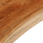 vidaXL Blat masă 120x40x3,8 cm dreptunghiular lemn acacia margine vie
