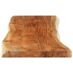 vidaXL Blat masă 140x40x3,8 cm dreptunghiular lemn acacia margine vie