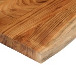 vidaXL Blat masă 140x40x3,8 cm dreptunghiular lemn acacia margine vie