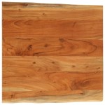 vidaXL Blat de masă pătrată 60x60x3,8 cm lemn masiv acacia margine vie