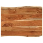 vidaXL Blat masă, 90x60x3,8 cm, dreptunghiular lemn acacia margine vie vidaXL Blat masă, 90x60x3,8 cm, dreptunghiular lemn acacia margine vie
