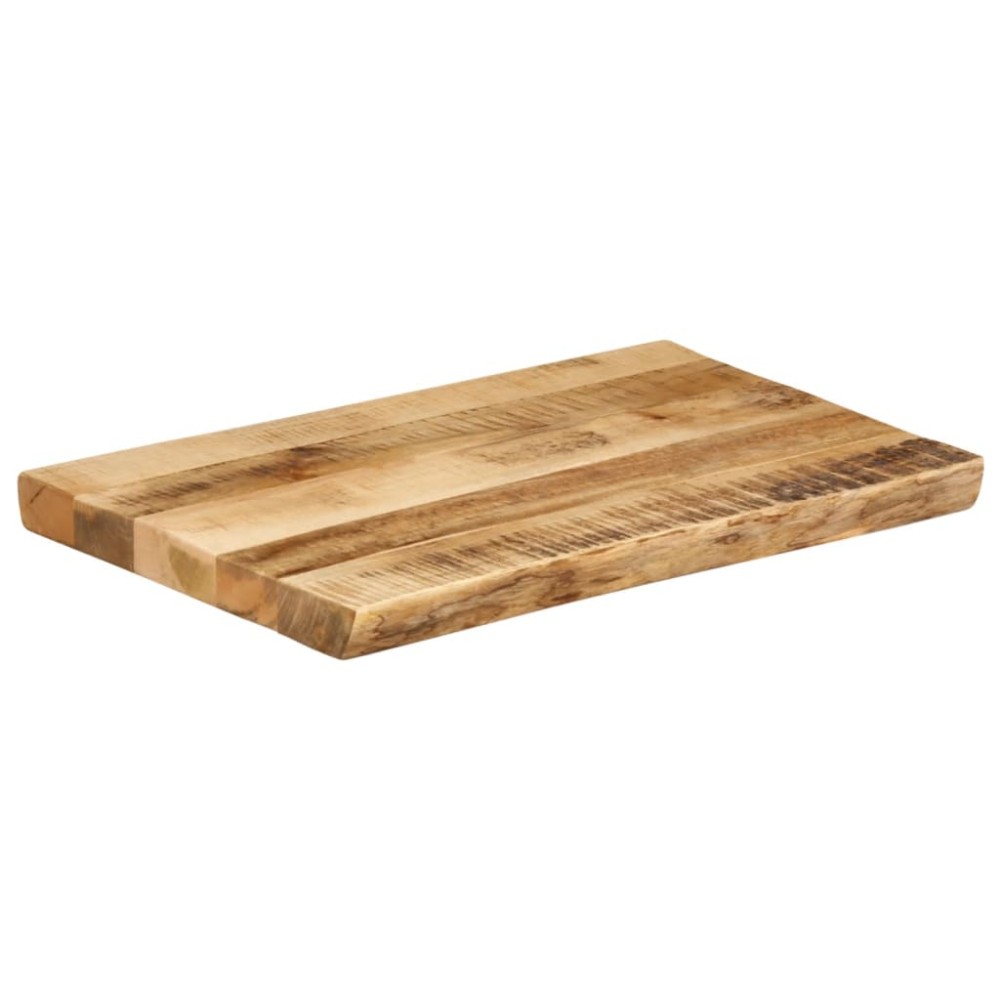 vidaXL Blat de masă contur organic 70x40x2,5 cm lemn masiv mango brut