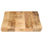 vidaXL Blat de masă contur organic 70x40x2,5 cm lemn masiv mango brut vidaXL Blat de masă contur organic 70x40x2,5 cm lemn masiv mango brut