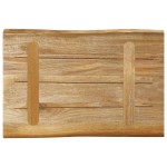 vidaXL Blat de masă contur organic 70x40x2,5 cm lemn masiv mango brut vidaXL Blat de masă contur organic 70x40x2,5 cm lemn masiv mango brut