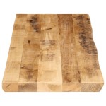 vidaXL Blat de masă contur natural 110x40x2,5 cm lemn masiv mango brut vidaXL Blat de masă contur natural 110x40x2,5 cm lemn masiv mango brut