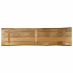 vidaXL Blat de masă contur natural 180x40x2,5 cm lemn masiv mango brut