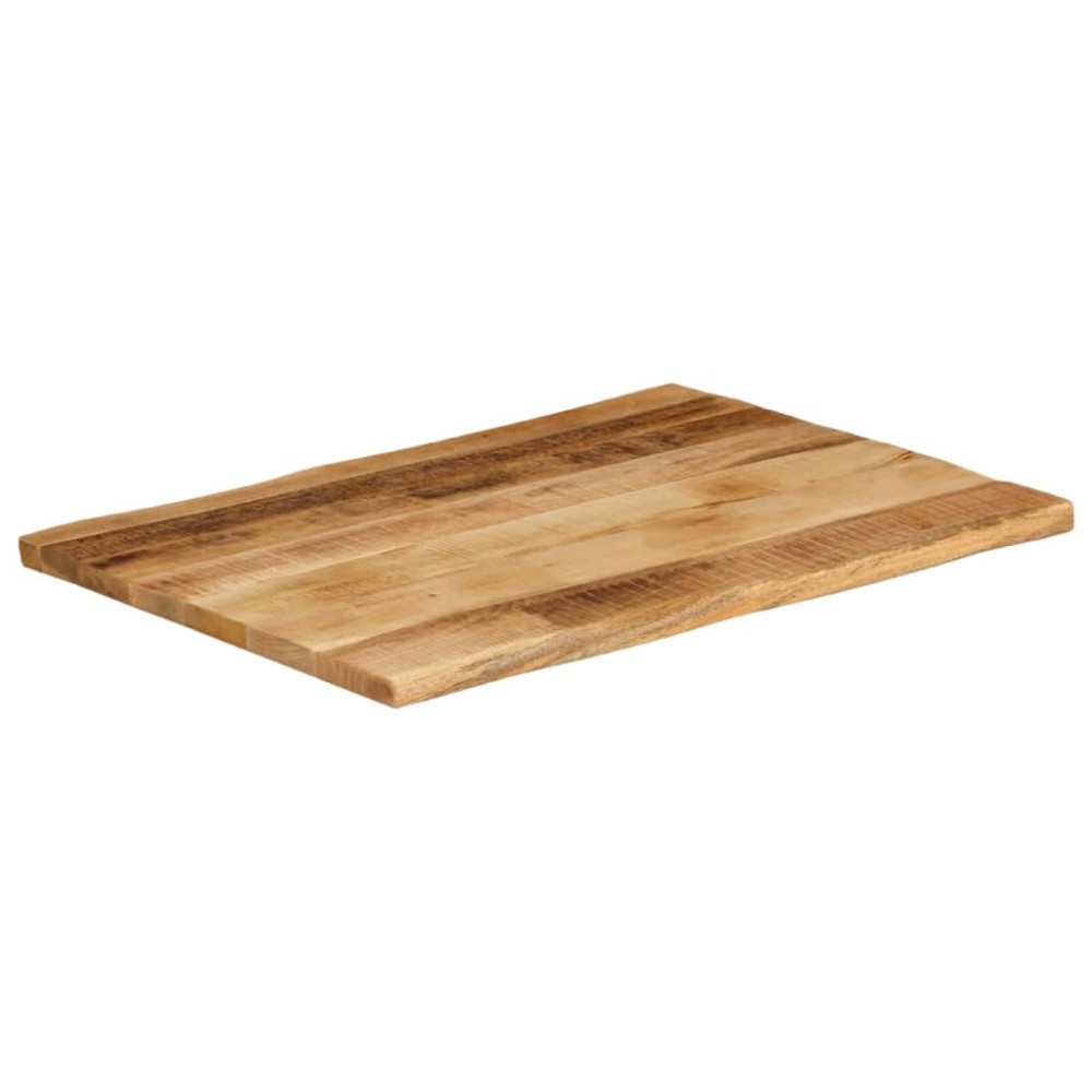 vidaXL Blat de masă contur natural 90x60x2,5 cm lemn masiv mango brut