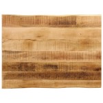 vidaXL Blat de masă contur natural 90x60x2,5 cm lemn masiv mango brut vidaXL Blat de masă contur natural 90x60x2,5 cm lemn masiv mango brut