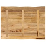 vidaXL Blat de masă contur natural 90x60x2,5 cm lemn masiv mango brut vidaXL Blat de masă contur natural 90x60x2,5 cm lemn masiv mango brut