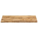 vidaXL Blat de masă contur organic 100x60x2,5 cm lemn masiv mango brut vidaXL Blat de masă contur organic 100x60x2,5 cm lemn masiv mango brut