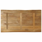 vidaXL Blat de masă contur organic 100x60x2,5 cm lemn masiv mango brut vidaXL Blat de masă contur organic 100x60x2,5 cm lemn masiv mango brut