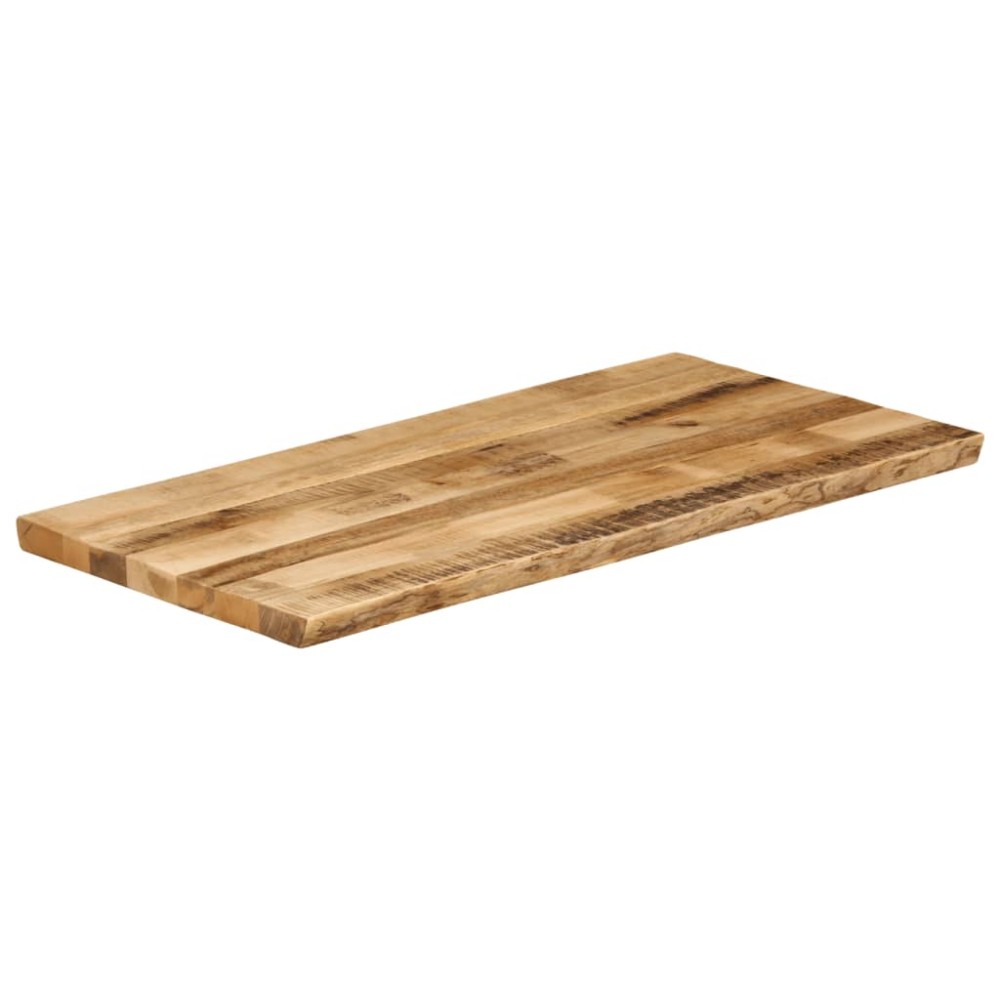 vidaXL Blat de masă contur organic 110x60x2,5 cm lemn masiv mango brut