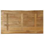 vidaXL Blat de masă contur organic 110x60x2,5 cm lemn masiv mango brut vidaXL Blat de masă contur organic 110x60x2,5 cm lemn masiv mango brut
