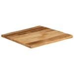 vidaXL Blat de masă contur organic 80x80x2,5 cm lemn masiv mango brut vidaXL Blat de masă contur organic 80x80x2,5 cm lemn masiv mango brut