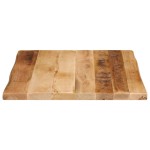 vidaXL Blat de masă contur organic 80x80x2,5 cm lemn masiv mango brut vidaXL Blat de masă contur organic 80x80x2,5 cm lemn masiv mango brut