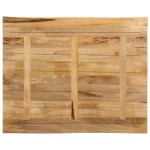 vidaXL Blat de masă contur organic 90x80x2,5 cm lemn masiv mango brut vidaXL Blat de masă contur organic 90x80x2,5 cm lemn masiv mango brut