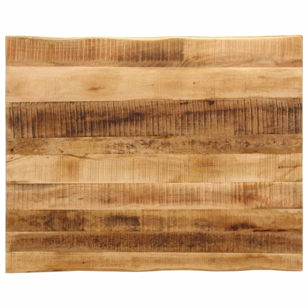 vidaXL Blat de masă contur organic 110x80x2,5 cm lemn masiv mango brut