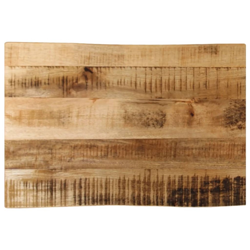 vidaXL Blat de masă contur organic 50x40x3,8 cm lemn masiv mango brut