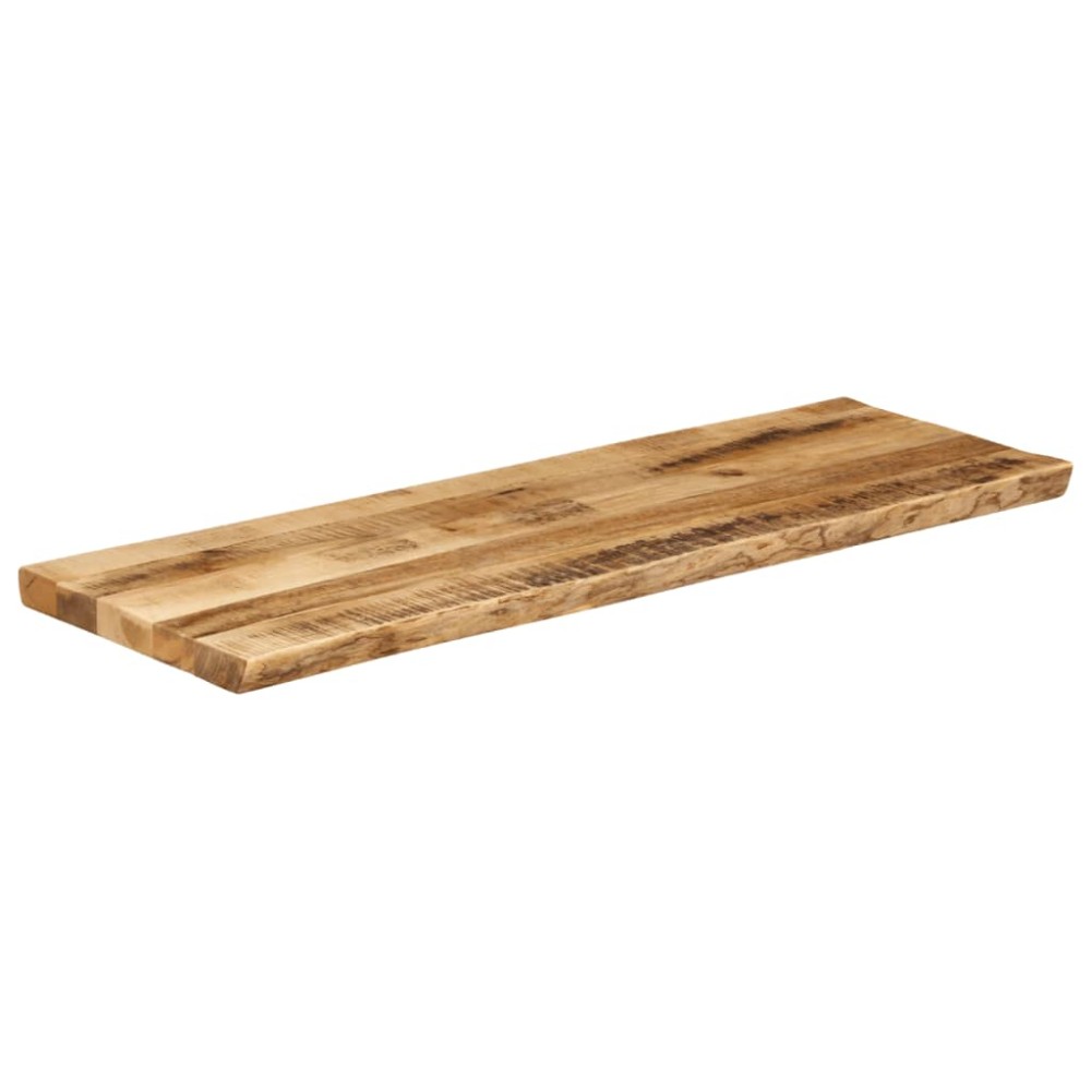 vidaXL Blat de masă contur organic 110x40x3,8 cm lemn masiv mango brut