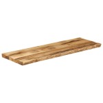 vidaXL Blat de masă contur organic 110x40x3,8 cm lemn masiv mango brut vidaXL Blat de masă contur organic 110x40x3,8 cm lemn masiv mango brut