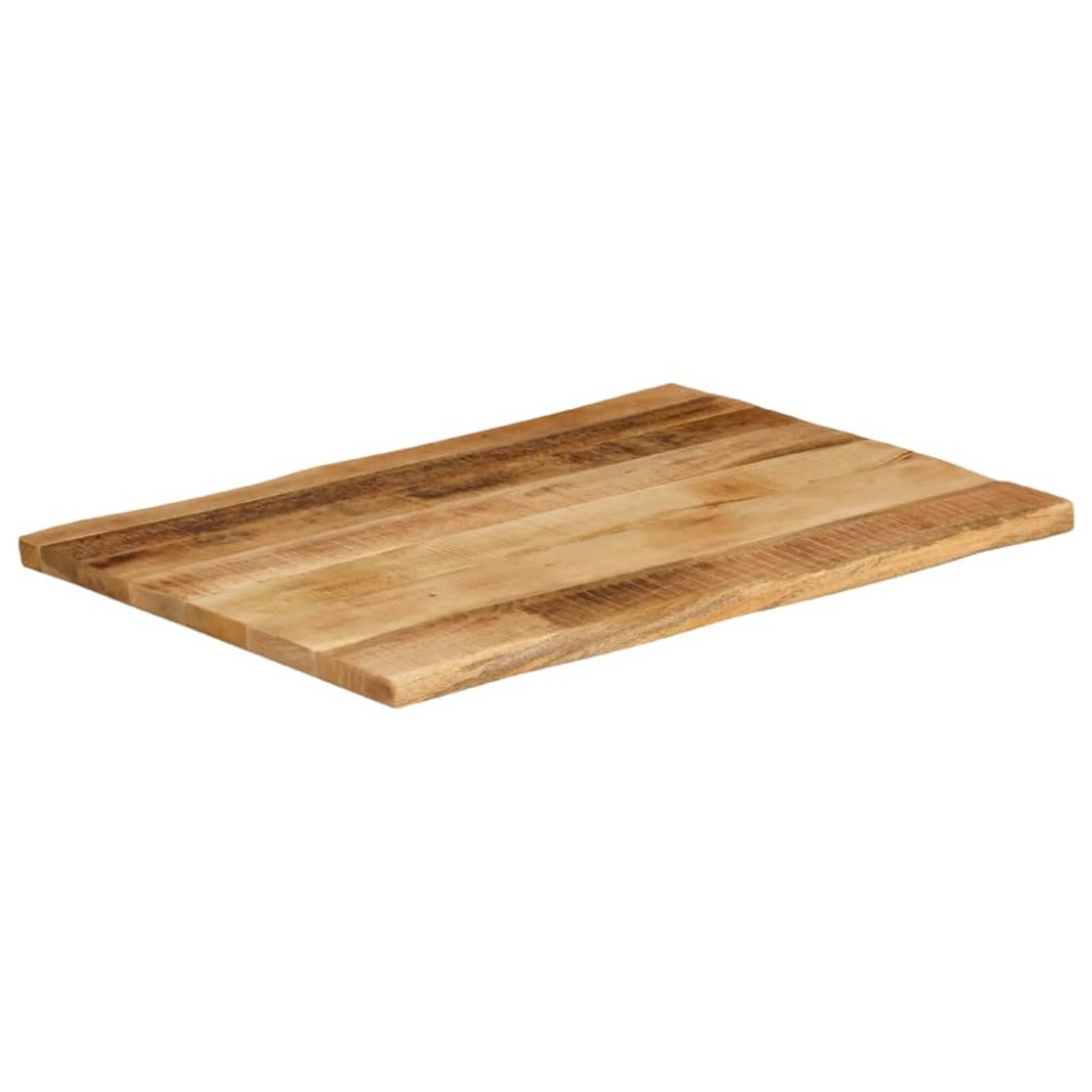 vidaXL Blat de masă contur natural 70x60x3,8 cm lemn masiv mango brut
