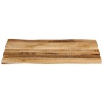 vidaXL Blat de masă contur natural 70x60x3,8 cm lemn masiv mango brut vidaXL Blat de masă contur natural 70x60x3,8 cm lemn masiv mango brut