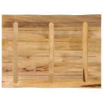 vidaXL Blat de masă contur natural 90x60x3,8 cm lemn masiv mango brut vidaXL Blat de masă contur natural 90x60x3,8 cm lemn masiv mango brut