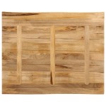 vidaXL Blat de masă contur natural 90x80x3,8 cm lemn masiv mango brut vidaXL Blat de masă contur natural 90x80x3,8 cm lemn masiv mango brut
