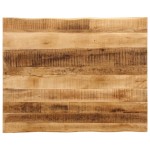 vidaXL Blat de masă contur organic 100x80x3,8 cm lemn masiv mango brut vidaXL Blat de masă contur organic 100x80x3,8 cm lemn masiv mango brut