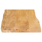 vidaXL Blat masă cu margini naturale, 60x40x2,5 cm, lemn masiv mango vidaXL Blat masă cu margini naturale, 60x40x2,5 cm, lemn masiv mango