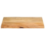 vidaXL Blat masă cu margini naturale, 70x60x2,5 cm, lemn masiv mango vidaXL Blat masă cu margini naturale, 70x60x2,5 cm, lemn masiv mango